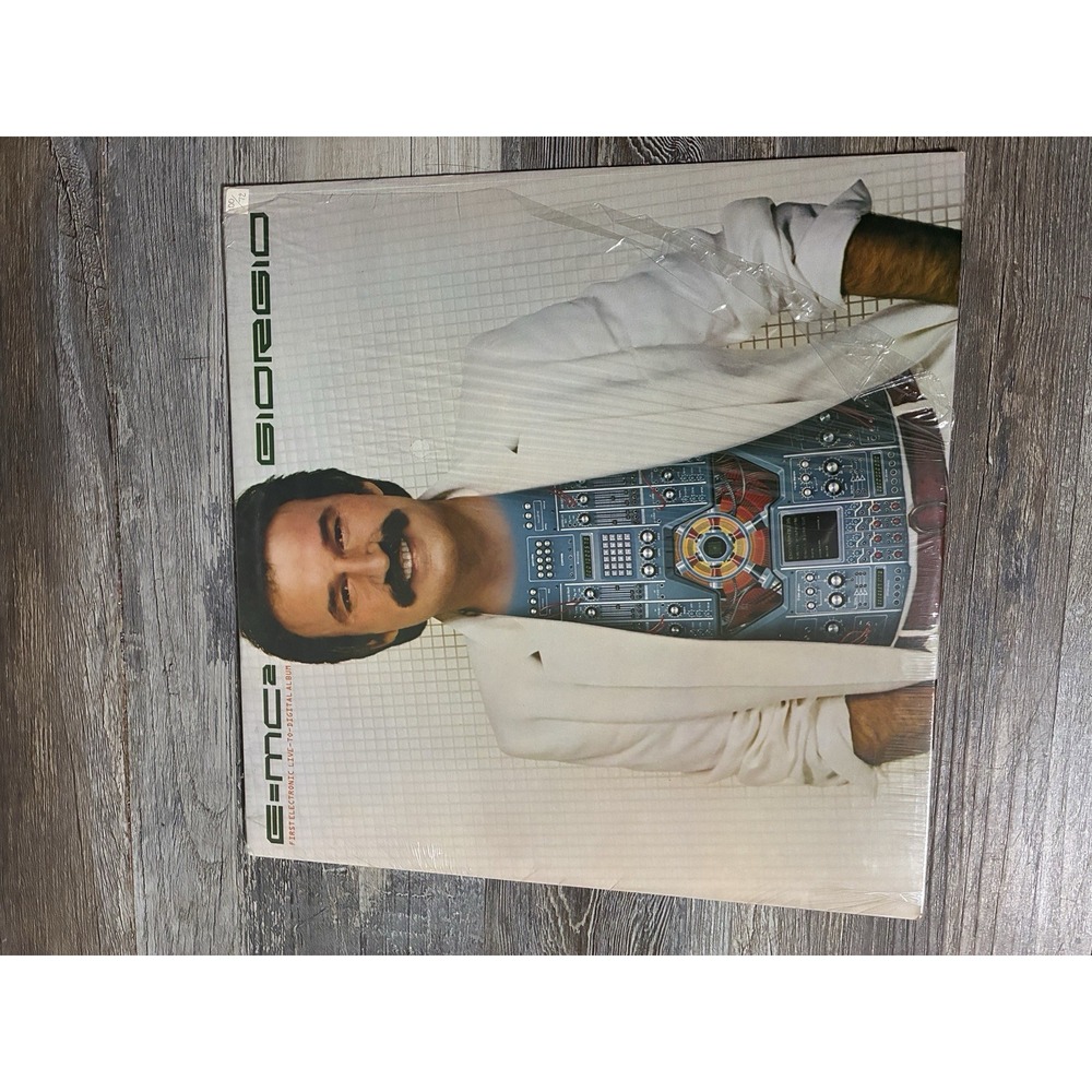 Giorgio Moroder E=MC2 LP 12" Vinyl Electronic Disco Casablanca 33 RPM